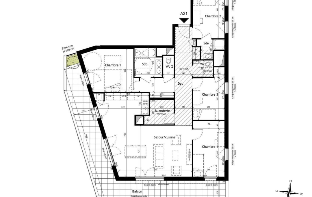 Annonces LYON 6EME : Apartment | LYON (69009) | 130 m2 | 610 000 € 