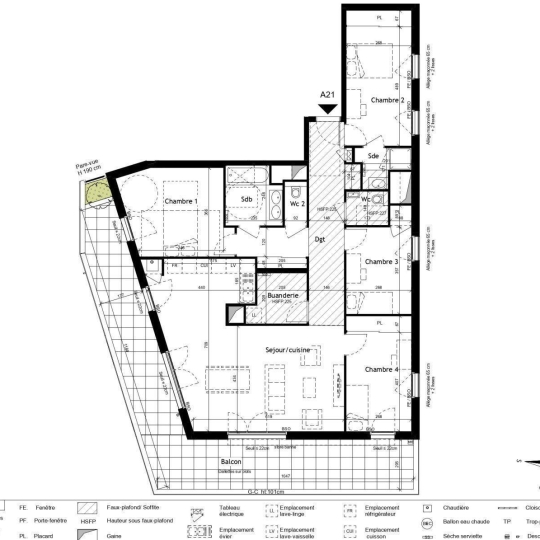  Annonces LYON 6EME : Appartement | LYON (69009) | 130 m2 | 610 000 € 