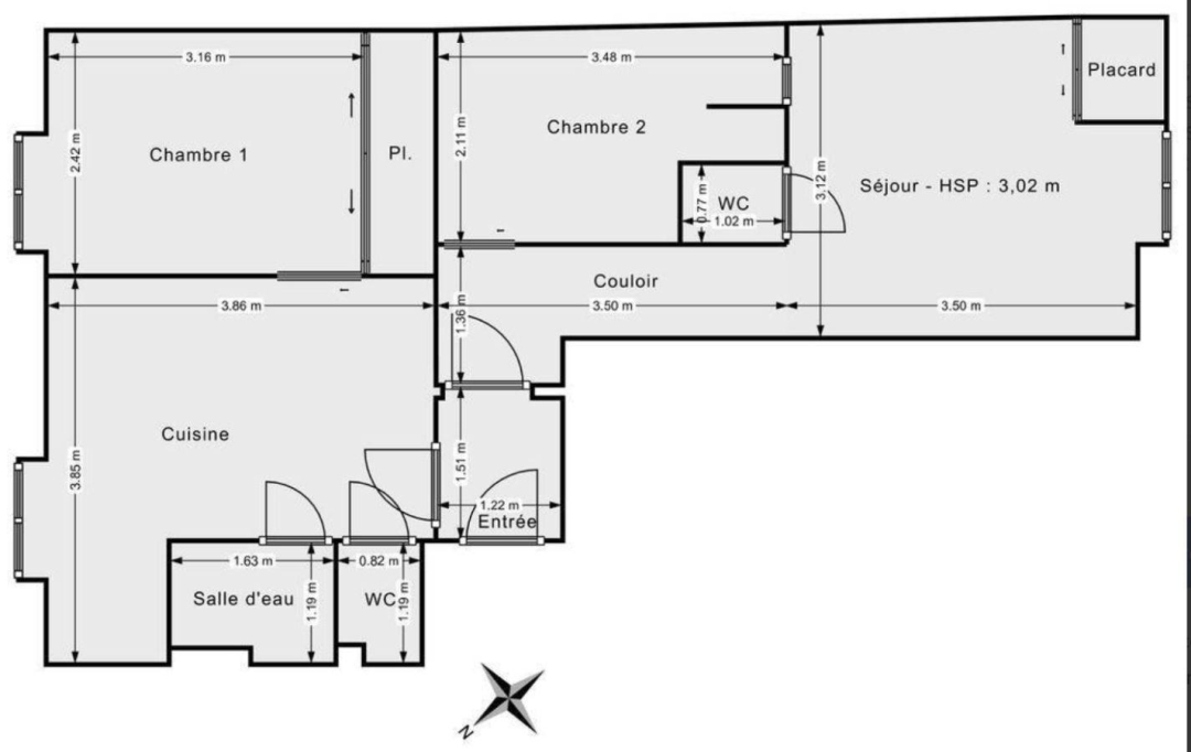 Annonces LYON 6EME : Appartement | LYON (69003) | 47 m2 | 235 000 € 